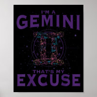 Ik ben een Duitse Zodiac Teken Grafische Kunst Twi