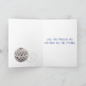 Ik ben een Dummy & je houdt de snaren gepersonalis Kaart (Binnen)