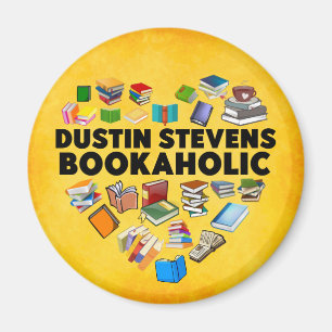 Ik ben een Dustin Stevens Bookaholic Magnet