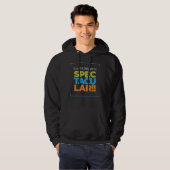 Ik ben een echt Man en ik ben echt geweldig! Grapp Hoodie (Voorkant volledig)