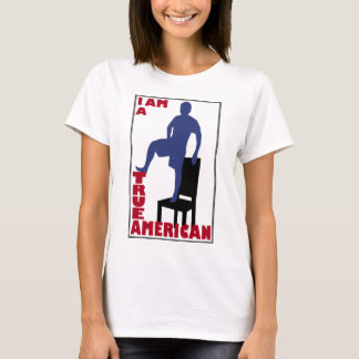 Ik ben een echte Amerikaan T-shirt