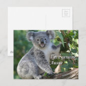 Ik ben een echte Aussie: schattige Australische ko Briefkaart (Voorkant / Achterkant)