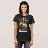 Ik ben een echte autisme oma t-shirt (Voorkant volledig)