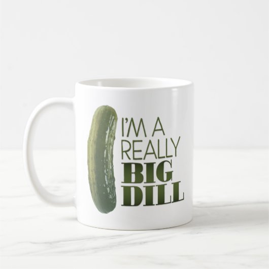 "Ik ben een echte grote dal" Koffiemok (Links)