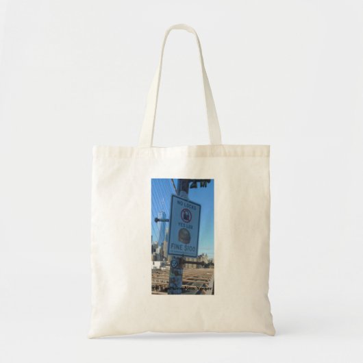 Ik ben een echte New Yorker Tote Bag (Voorkant)
