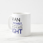 IK BEN EEN ECONOMIST KOFFIEMOK (Voorkant links)
