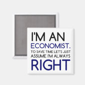IK BEN EEN ECONOMIST MAGNEET (Voorkant / Achterkant)
