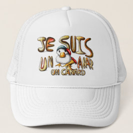 ik ben een eend trucker pet