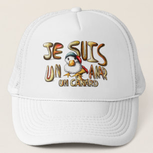 ik ben een eend trucker pet