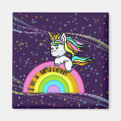 Ik ben een eenhoorn - Magnet (Voorkant)