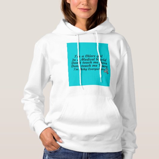 Ik ben een Ehlers meisje Hoodie (Voorkant)