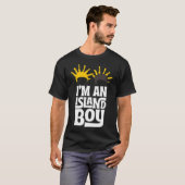 Ik ben een eilandjongen, Island Boy, Ima Just Isla T-shirt (Voorkant volledig)