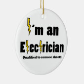 Ik ben een elektricien die gekwalificeerd is voor keramisch ornament (Rechts)