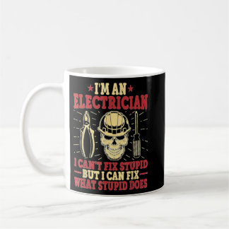 Ik ben een elektricien die ik niet kan repareren. koffiemok