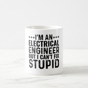 Ik ben een elektrotechnisch ingenieur, maar ik kan koffiemok