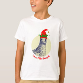 Ik ben een Elfie Seagull Christmas Kinder T-shirt