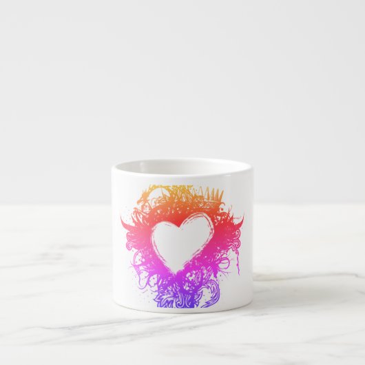 Ik ben een Emotional Empath Espresso Kop (Voorkant)