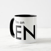 Ik ben een ENFJ - Personaliteitstype Mok (Voorkant links)