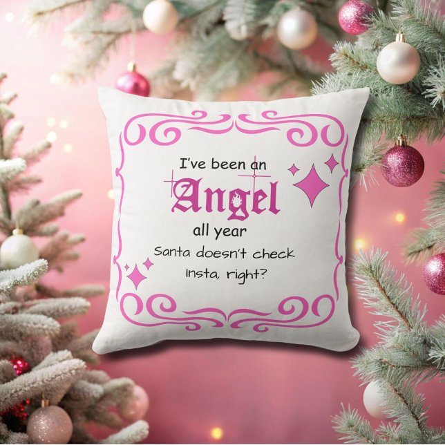 Ik ben een engel geweest, kerst roze letters kussen (Creator heeft geüpload)
