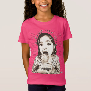 Ik ben een engel voor ijs t-shirt HAMbyWG