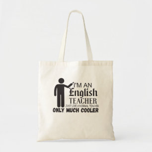 Ik ben een Engelse leraar net als een normale lera Tote Bag