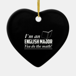 Ik ben een Engelse majoor Keramisch Ornament