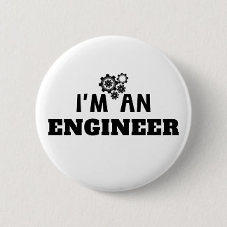 IK BEN EEN ENGINEER - RONDE BUTTON 5,7 CM