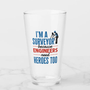 Ik ben een enquête omdat ingenieurs ook helden nod glas
