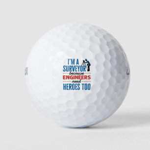 Ik ben een enquête omdat ingenieurs ook helden nod golfballen
