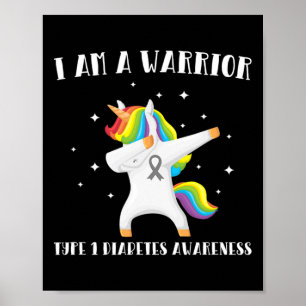 Ik ben een enthousiast type 1 diabetes poster