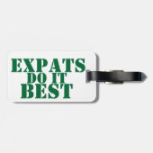 Ik ben een EXPAT Bagagelabel (Achterkant horizontaal)