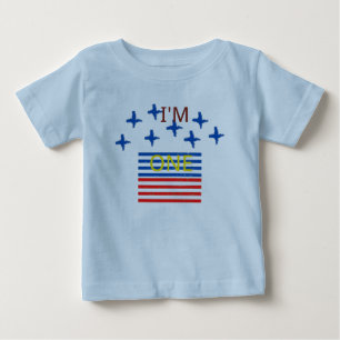 Ik ben een extra één baby t-shirt