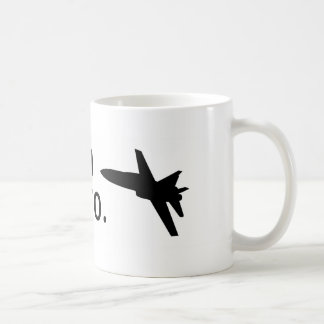 Ik ben een F-18, bro Koffiemok