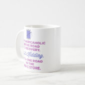 Ik ben een Fabricaholic op weg naar de Mok van her (Voorkant links)