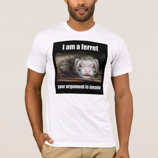 Ik ben een Ferret t-shirt (Voorkant)