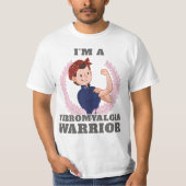 Ik ben een Fibromyalgia Warrior FM Awareness Gift  T-shirt (Voorkant)