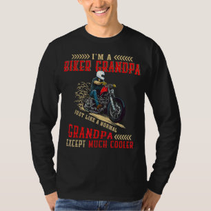 Ik ben een fietser opa normale opa behalve veel Co T-shirt