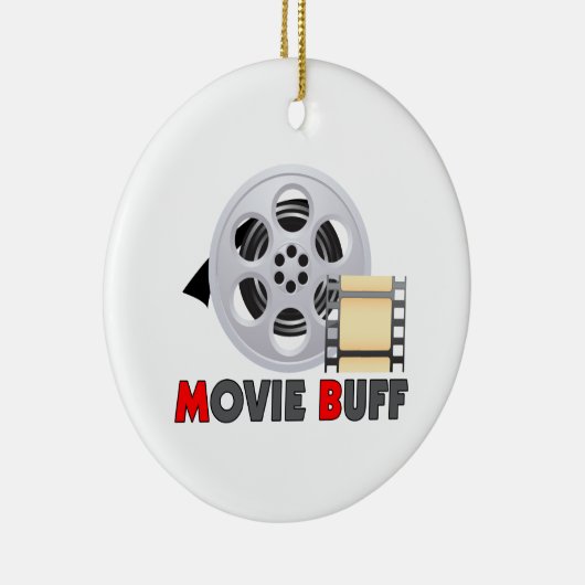 Ik ben een filmmodebok keramisch ornament (Rechts)