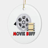 Ik ben een filmmodebok keramisch ornament (Links)