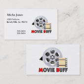 Ik ben een filmmodebok visitekaartje (Voorkant / Achterkant)