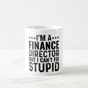 Ik ben een financieel directeur, maar ik kan niets koffiemok