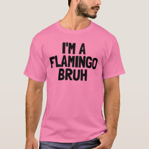 Ik ben een Flamingo Bruh Grappige Halloween Jongen T-shirt