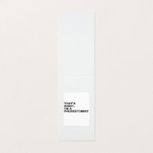 IK BEN EEN FLEBOTOMIST VISITEKAARTJE (Buitenkant ongevouwen)