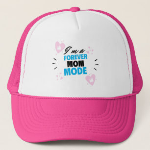 Ik ben een Forever Moeder Modus Adoptiemoeder T-sh Trucker Pet