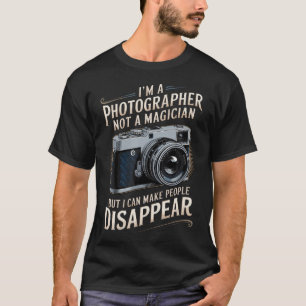 IK BEN EEN Fotograaf Cameraman Foto Camera Grappig T-shirt