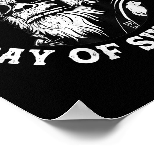 Ik ben een Freaking Ray van Sunshine Funny Monkey Poster (Hoek)