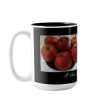 Ik ben een fruitliefhebber - appelbeker