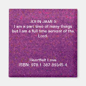 Ik ben een fulltime dienaar van de Heer. Magneet (Voorkant)