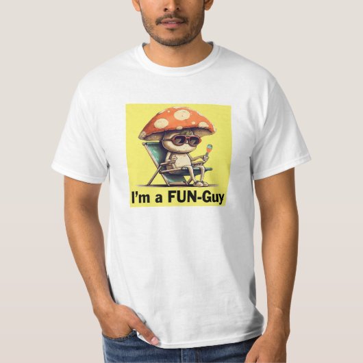 Ik ben een Fun-Guy T-shirt (Voorkant)