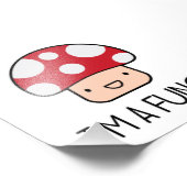 Ik ben een Fungi Fun Guy-paddenstoel Foto Afdruk (Hoek)